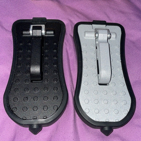 New 2 PCS Car Doorstep, Universal Fit.., Max Load 500 lbs (Silver) - Picture 6 of 11